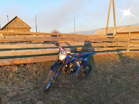 2024 Racer Pitbike 125/160, синий, 90000 рублей, вид 5