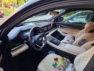 2024 Geely Monjaro (Xingyue L) I Рестайлинг (China Market), серый, 4100000 рублей, вид 3