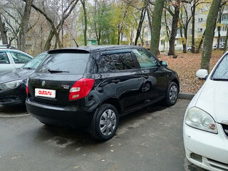2010 Skoda Fabia II Рестайлинг, чёрный, 680000 рублей, вид 4