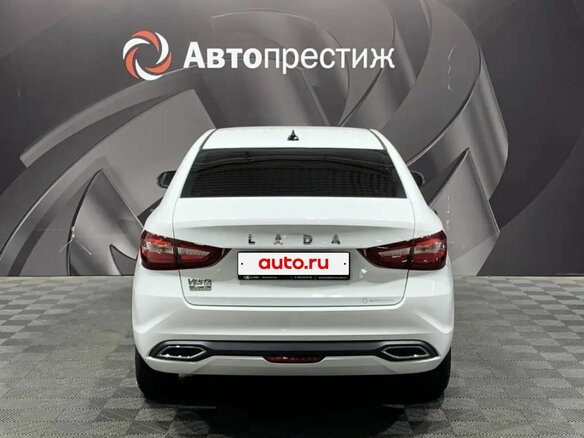 2026 Lada (ВАЗ) Vesta I Рестайлинг (NG), белый - вид 5