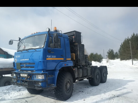 2015 КамАЗ 65221, синий, 4000000 рублей - вид 3