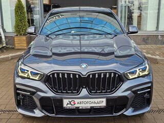2021 BMW X6 40d III (G06), серый, 9200000 рублей, вид 2