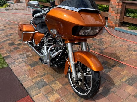 2015 Harley-Davidson Road Glide Special, оранжевый, 1340000 рублей, вид 2