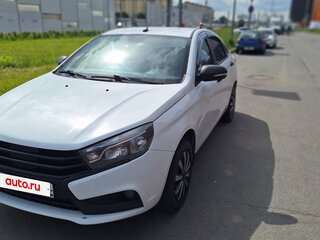 2019 Lada (ВАЗ) Vesta I, белый, 670000 рублей, вид 3
