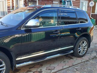 2008 Volkswagen Touareg I Рестайлинг, чёрный, 1400000 рублей, вид 3