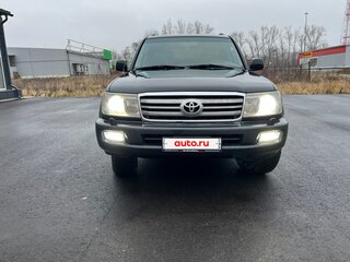 2006 Toyota Land Cruiser 100 Series Рестайлинг 2, чёрный, 2250000 рублей, вид 2