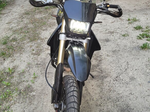 2007 Suzuki DR-Z 400 SM, чёрный, 450000 рублей - вид 6