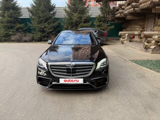 2018 Mercedes-Benz S-Класс AMG 63 AMG Long III (W222, C217) Рестайлинг, чёрный, 8300000 рублей, вид 1