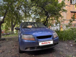 2006 Chevrolet Aveo I Рестайлинг, синий, 260000 рублей, вид 1