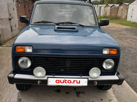 2009 Lada (ВАЗ) 2121 (4x4) I Рестайлинг, синий - вид 2
