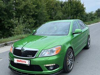 2012 Skoda Octavia RS II Рестайлинг, зелёный, 1790000 рублей, вид 1