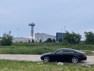 2004 Mercedes-Benz CLS 350 I (C219), чёрный, 1200000 рублей, вид 3