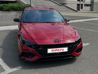 2022 Hyundai Avante N Line VII, красный, 2990000 рублей, вид 3