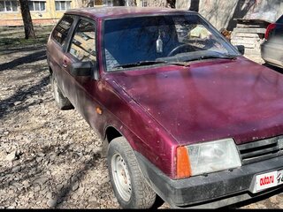 1999 Lada (ВАЗ) 2108, красный, 145000 рублей, вид 1