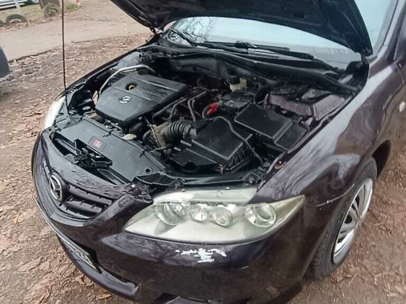 2007 Mazda 6 I (GG) Рестайлинг, пурпурный, 550000 рублей - вид 12