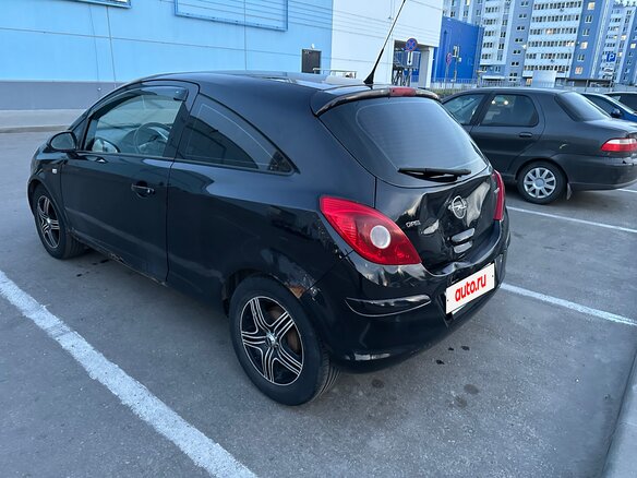 2008 Opel Corsa D, чёрный, 200000 рублей - вид 5