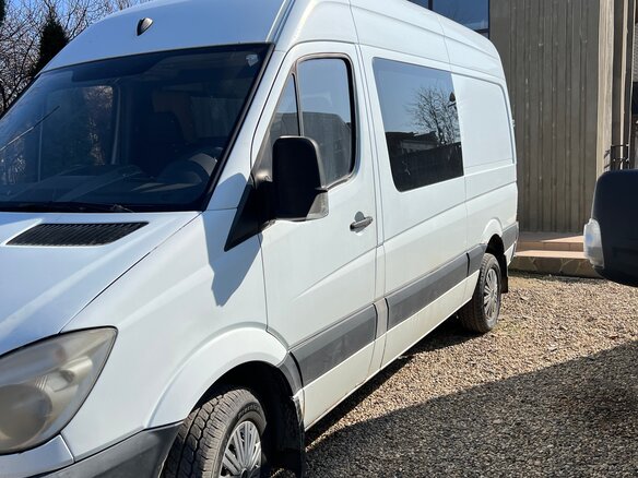 2007 Mercedes-Benz Sprinter, белый, 1100000 рублей - вид 1