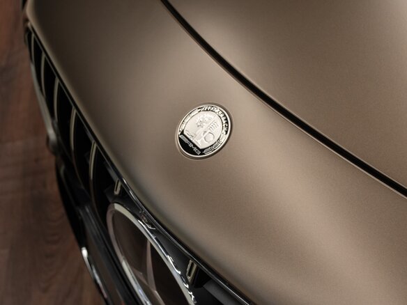 2023 Mercedes-Benz SL-Класс AMG 63 AMG IV (R232), серый - вид 4