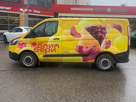 2018 Ford Transit Custom, жёлтый, 1800000 рублей, вид 4