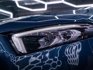 2019 Mercedes-Benz A-Класс 180 d IV (W177), синий, 2200000 рублей, вид 5