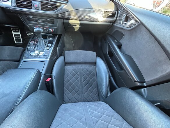 2013 Audi RS 7 I (4G), серый, 3900000 рублей - вид 9