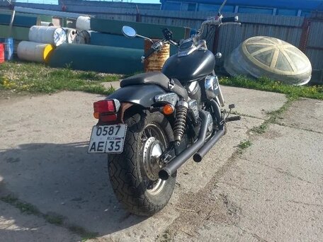 2007 Honda Shadow 400, чёрный, 350000 рублей, вид 5