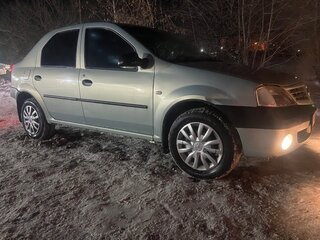 2007 Renault Logan I, зелёный, 315000 рублей, вид 4