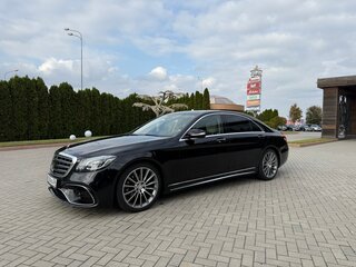 2014 Mercedes-Benz S-Класс 350 CDI BlueTEC Long 7G-TRONIC VI (W222, C217), чёрный, 3715000 рублей, вид 1