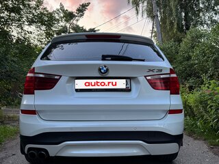 2014 BMW X3 28i xDrive II (F25) Рестайлинг, белый, 2650000 рублей, вид 4