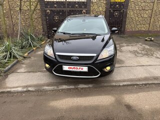 2008 Ford Focus II Рестайлинг, чёрный, 550000 рублей, вид 2