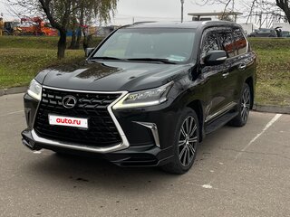 2016 Lexus LX 570 III Рестайлинг 2, чёрный, 6590000 рублей, вид 3