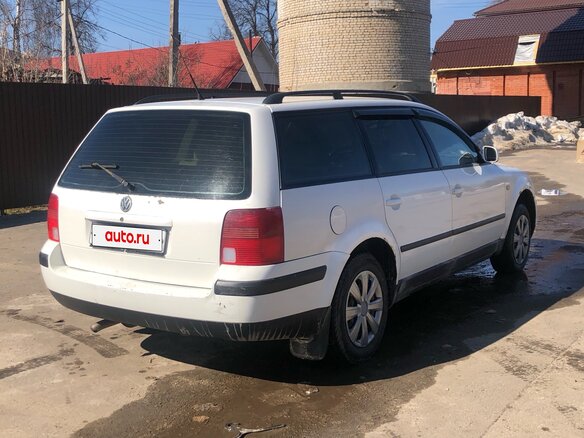1999 Volkswagen Passat B5, белый, 300000 рублей - вид 4