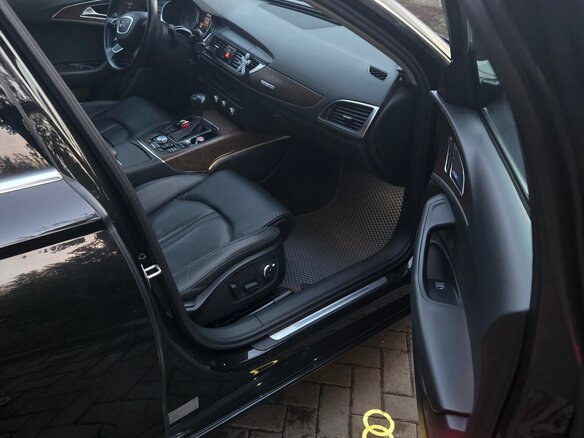 2014 Audi A6 IV (C7), чёрный, 2340000 рублей - вид 6