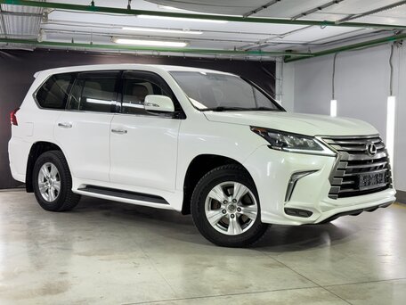 2017 Lexus LX 450d III Рестайлинг 2, белый, 6950000 рублей, вид 2