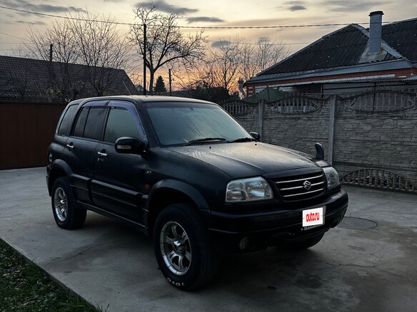 2003 Suzuki Escudo II, чёрный, 830000 рублей - вид 2