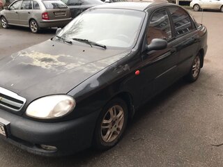 2008 Chevrolet Lanos I, чёрный, 120000 рублей, вид 1