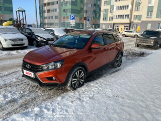 2017 Lada (ВАЗ) Vesta SW I, оранжевый, 999999 рублей, вид 2