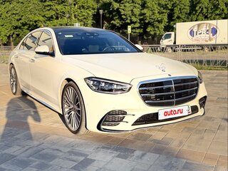 2020 Mercedes-Benz S-Класс 500 4MATIC VII (W223), белый, 9800000 рублей, вид 1