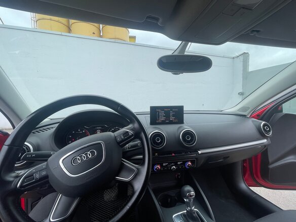 2014 Audi A3 III (8V), красный, 1200000 рублей - вид 9