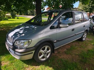 2002 Opel Zafira A, серый, 350000 рублей, вид 2