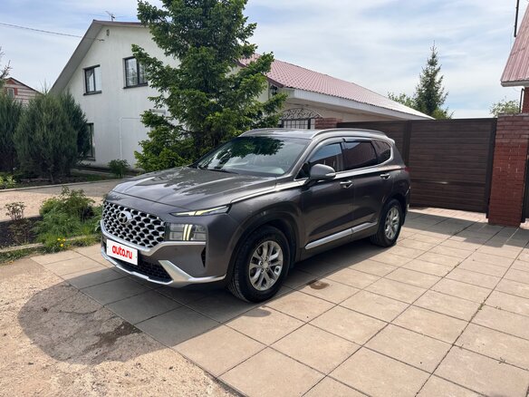2021 Hyundai Santa Fe IV Рестайлинг, серый, 3029000 рублей