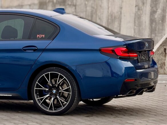 2020 BMW 5 серии 530d xDrive VII (G30/G31/G38) Рестайлинг, синий, 5000000 рублей - вид 22