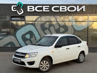 2017 Lada (ВАЗ) Granta I, белый, 645000 рублей, вид 1