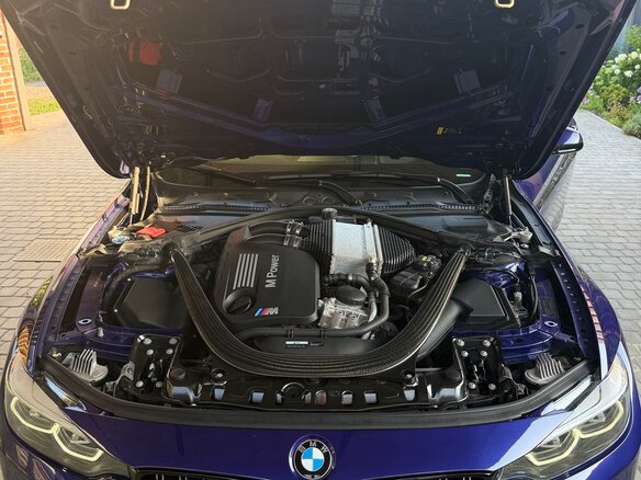 2020 BMW M4 Competition Package F82/F83 Рестайлинг, синий, 6700000 рублей - вид 9