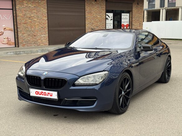 2011 BMW 6 серии 650i xDrive III (F06/F13/F12), синий, 2200000 рублей - вид 1