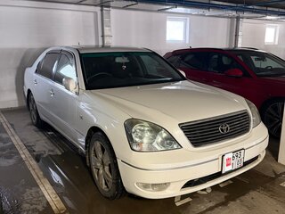 2002 Toyota Celsior III (F30), белый, 1650000 рублей, вид 3