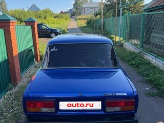 2007 Lada (ВАЗ) 2107, синий, 90000 рублей, вид 4