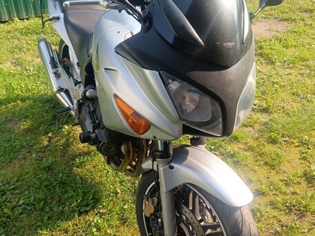 2005 Honda CBF 600, серебристый, 365000 рублей, вид 2