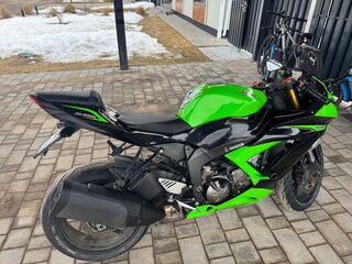 2013 Kawasaki ZX-6R Ninja, зелёный, 819000 рублей, вид 1