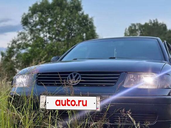 1998 Volkswagen Passat B5, чёрный, 370000 рублей - вид 6